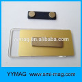 Plastic magnet name plates, reusable magnetic plastic nameplates magnetic logo badge